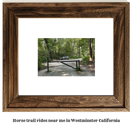 horse trail rides near me in Westminster, California